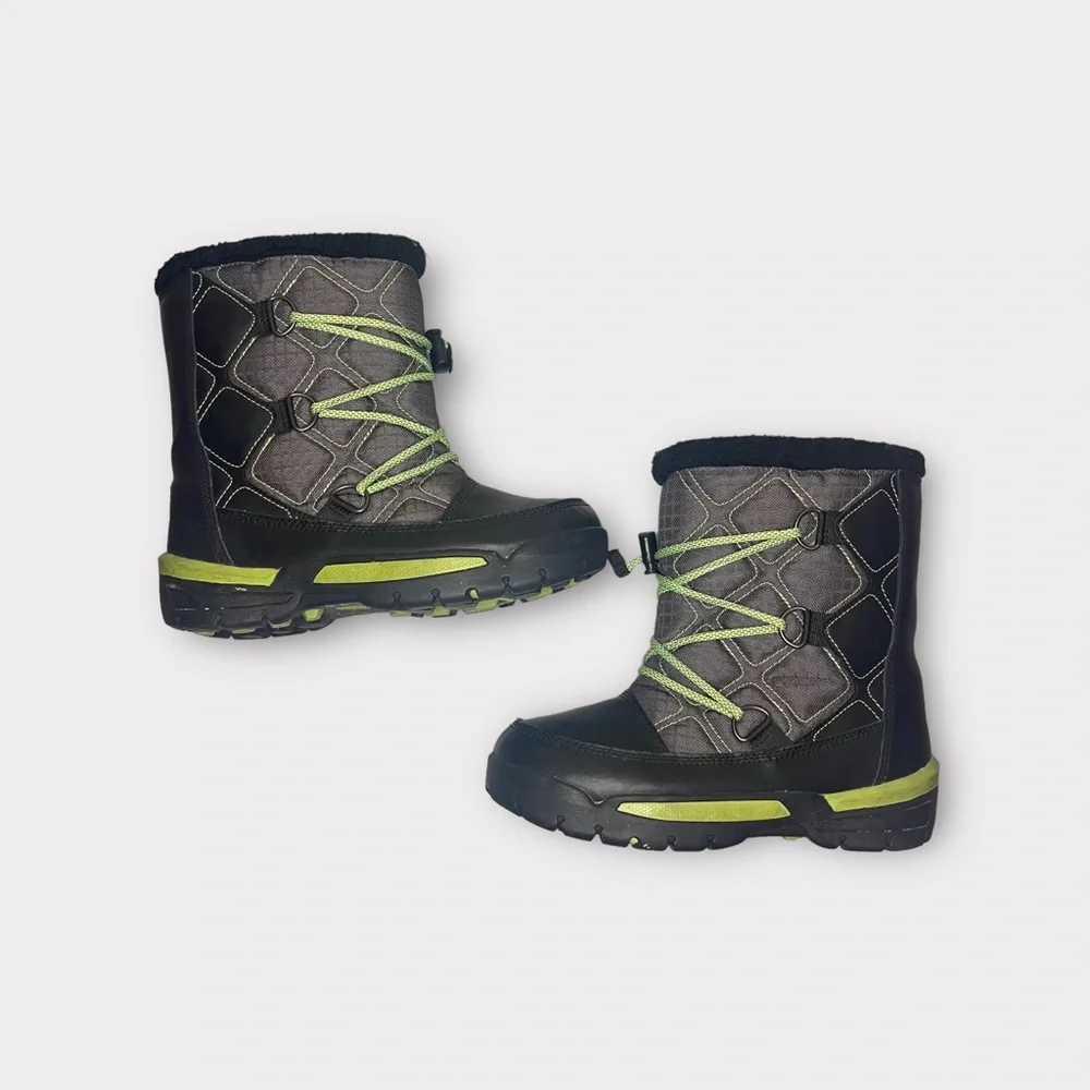 Sorel Snow Countess Green & Black Winter Boots